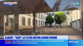 Elbeuf: jugé dangereux en raison de son état, le lycée professionnel Notre-Dame fermé