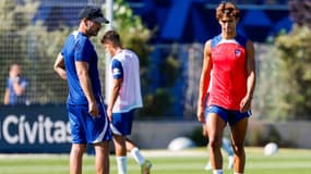 Joao Felix à l'entraînement avec l'Atlético de Madrid en juillet 2023