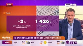 Discours de politique générale: le Smic revalorisé de 2% dès le 1er novembre