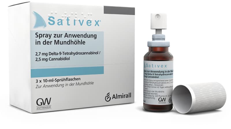 Le spray au cannabis Sativex qui doit incessamment arriver en phramacie.