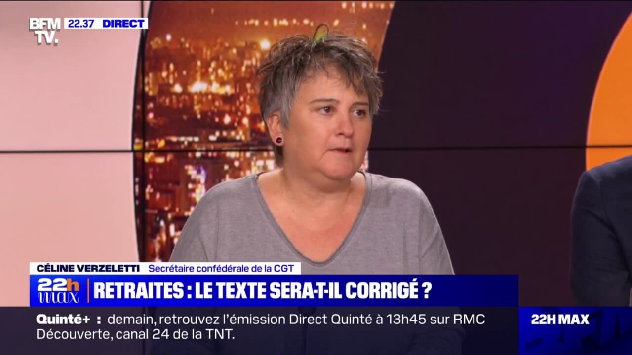 Céline Verzeletti (CGT): "Le Gouvernement N'entend Pas La Rue ...