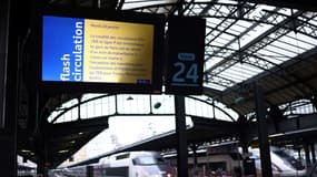 La gare de l'Est, le 24 janvier dernier à Paris.