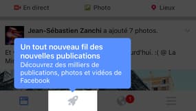 Un nouveau fil d'actualité vient d'apparaître dans Facebook.