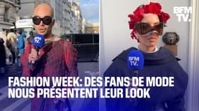 Des fans de mode nous présentent leur look à la Fashion Week de Paris 