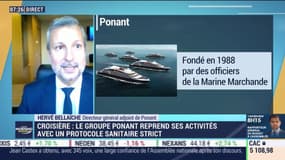 Hervé Bellaïche (Ponant) : Ponant propose des croisières de luxe et 5 nouveaux itinéraires en France - 16/07