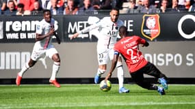 Neymar face à Rennes