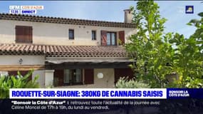 Alpes-Maritimes: 380 kilos de cannabis saisis à Roquette-sur-Siagne