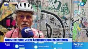Cherbourg-en-Cotention: la voie cyclable entre la gare et l'arsenal séduit déjà