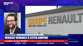 Renault renonce à coter Ampere 