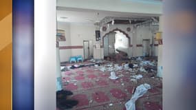La mosquée après l'explosion