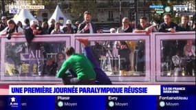 Paris: une première Journée Paralympique réussie place de la Bastille