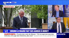 Bruno Le Maire fait ses adieux à Bercy