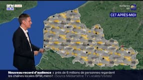 Météo Nord-Pas-de-Calais: des pluies éparses attendues ce dimanche, 22°C à Lille