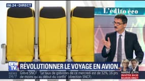 Sièges à califourchon, une piste pour réduire le prix des billets d'avion low cost