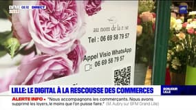 Lille: ce fleuriste réalise des bouquets pour ses clients en appel visio 