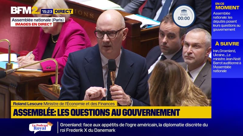 Vente de LMB Aerospace: "Vous racontez vraiment n'importe quoi", lance Roland Lescure à un député RN