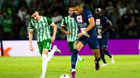 Kylian Mbappé lors du match Maccabi Haifa-PSG, le 14 septembre 2022