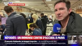 Au cœur de l'immense centre d'accueil des réfugiés ukrainiens à Paris