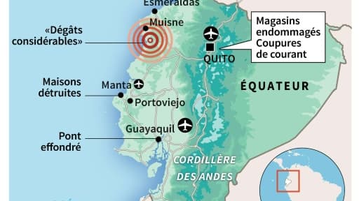 Séisme meurtrier en Equateur