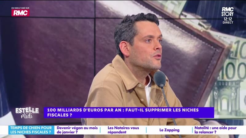 Supprimer les niches fiscales : "La niche fiscale des journalistes doit sauter", propose Baptiste des Monstiers