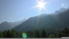 Une semaine en montagne: du parapente face au Mont Blanc