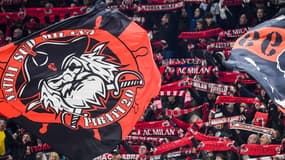 Les supporters de l'AC Milan