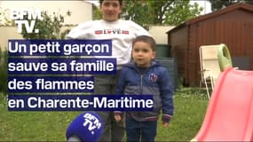 Un petit garçon sauve sa famille des flammes en Charente-Maritime