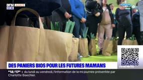 Strasbourg: des paniers de produits biologiques pour les futures mamans