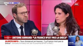 Antoine Armand: “Ce n’est pas parce qu’on n'a pas un accord avec un gouvernement qu’on affaiblit un pays”
