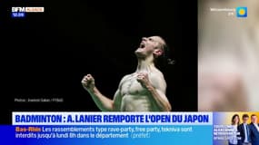 L'Alsacien Alex Lanier remporte l'Open du Japon de Badminton à seulement 19 ans