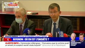 Avignon: Le suspect a "fait feu à deux reprises" sur le policier "l'atteignant au thorax et à l'abdomen", selon le procureur