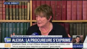 Meurtre d'Alexia Daval: "C'est vraisemblablement une dispute conjugale", avance la procureure