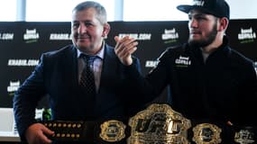 Abdulmanap et Khabib Nurmagomedov