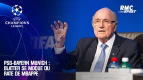 Ligue des champions : Blatter se moque du raté de Mbappé en finale