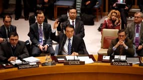 L'ambassadeur de la Chine à l'Onu, Li Baodong, se prononce contre la résolution sur la Syrie mise au vote samedi au Conseil de sécurité. La Russie et la Chine ont opposé leur veto au projet de résolution soutenant le plan de la Ligue arabe qui prévoit la