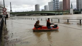 La Seine devrait atteindre son pic de crue ce week-end.