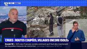 Crues : routes coupées, villages encore isolés - 04/10