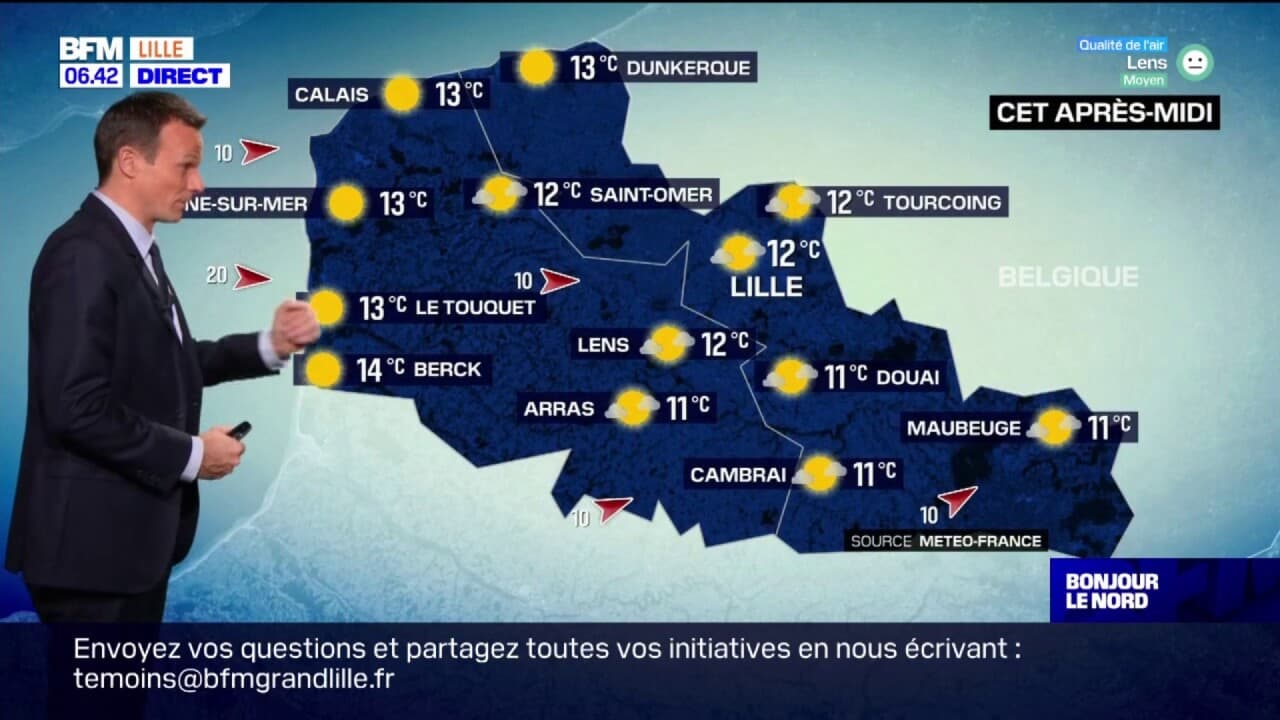 meteo france tours nord