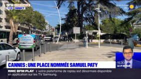 Cannes: une place renommée en hommage à Samuel Paty 