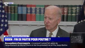 Guerre en Ukraine: pour Joe Biden, la loi martiale "est le seul outil" qui reste à Vladimir Poutine