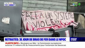 Réforme des retraites: les blocages continuent dans le Nord et le Pas-de-Calais