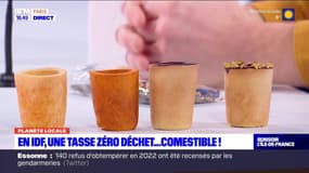 Planète Locale du 9 janvier 2023 - Une tasse zéro déchet...Comestible ! 