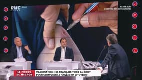Le monde de Macron: Vaccination, 35 Français tirés au sort pour composer le "Collectif citoyens" - 04/01