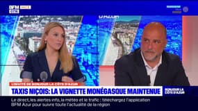 Taxis niçois: la vignette monégasque maintenue