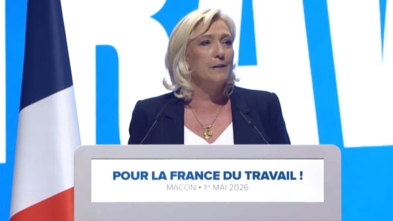 DIRECT. 1er-Mai: suivez l'allocution de Marine Le Pen à Mâcon sur BFMTV
