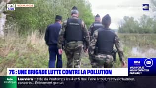 Seine-Maritime: une brigade de gendarmerie lutte contre la pollution 