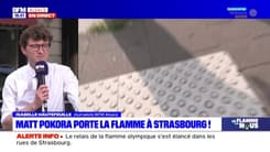 Passage de la flamme olympique à Strasbourg: Jeanne Barseghian parle d'une "journée historique" pour la ville