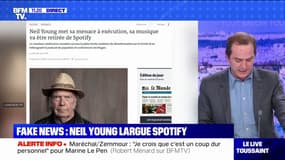 Le chanteur Neil Young lâche Spotify après leur décision de maintenir la diffusion d'un podcast antivax