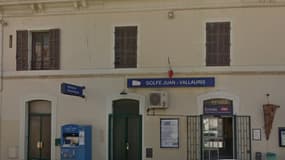 La gare de Golfe-Juan Vallauris