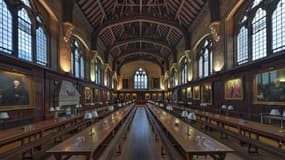 La salle à manger du collège Balliol à Oxford